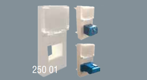 250 01 | 45x22,5 / LC-SC Fiber Face Plate