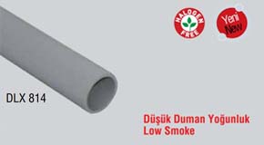 PE/PP Halojen Free Alev Yaymayan Düz Borular - 814 Seri